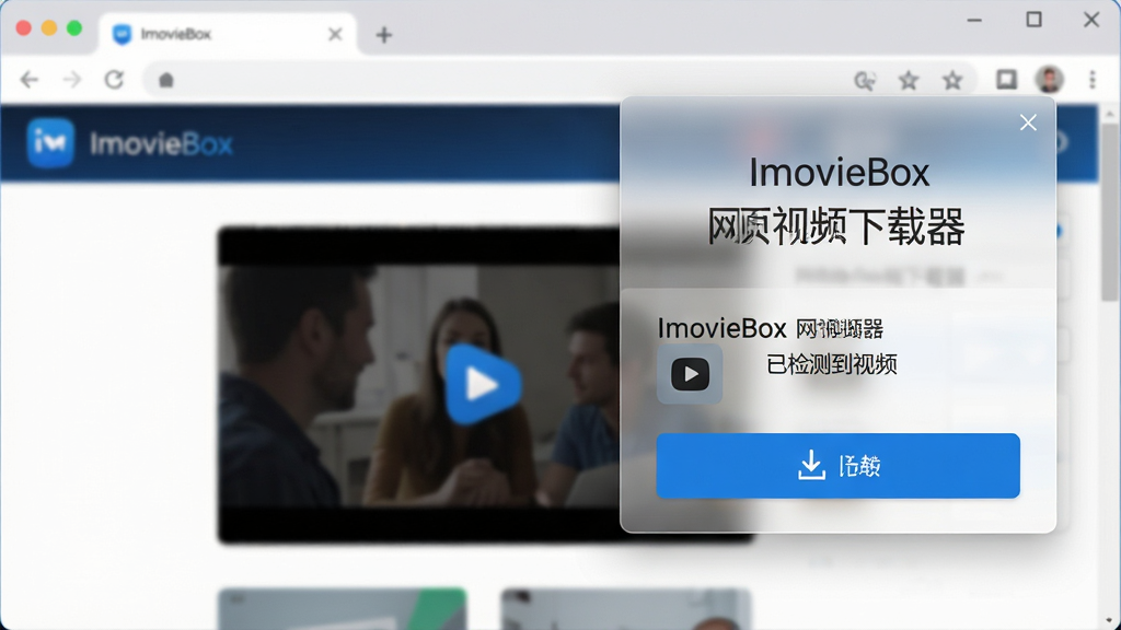���壺ImovieBox ��ҳ��Ƶ������������������������䣬��ʾ���Ѽ�⵽��Ƶ������ʾ�����֣����Ϊ�����ҳ�棬�Ҳ���������ʾ��Ƶ��Ϣ�����ذ�ť���Ű棺��������͸���������黯����񣺼��Ƽ��硣ϸ�ڣ����������С�ImovieBox ��ҳ��Ƶ�����������֣����ذ�ťΪ��ɫ�����ʣ����壬�ɾ����޶���Ԫ�ء�