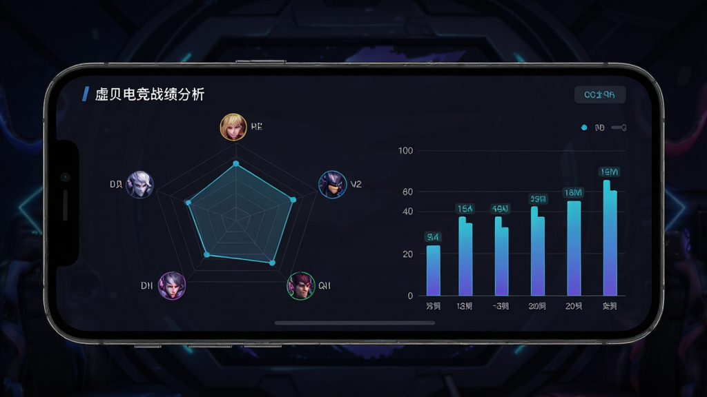 �鱴�羺ս������ҳ�棬�ֻ���Ļչʾ�״�ͼ����״ͼ������Ϊ��ɫ�羺���������У��������ݿ��ӻ����Ű�רҵ������࣬ϸ�ڰ���Ӣ��ͷ�������ݱ�ǩ�����ʸ��壬�ɾ��޶���Ԫ��