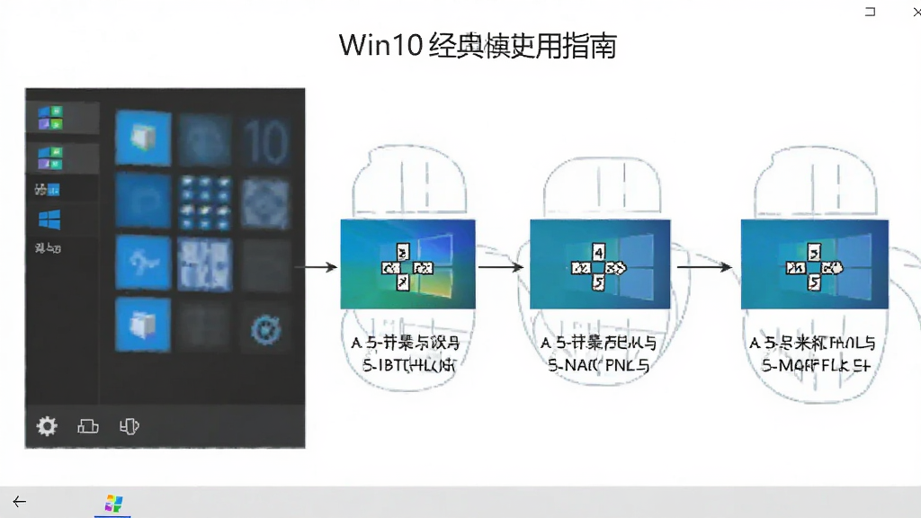 ����ΪWin10���俪ʼ�˵�ʹ��ָ��ͼ��������Ϊ��������ͼ������࣬ϸ�ڱ�עÿһ���������������ɾ����޶���Ԫ��