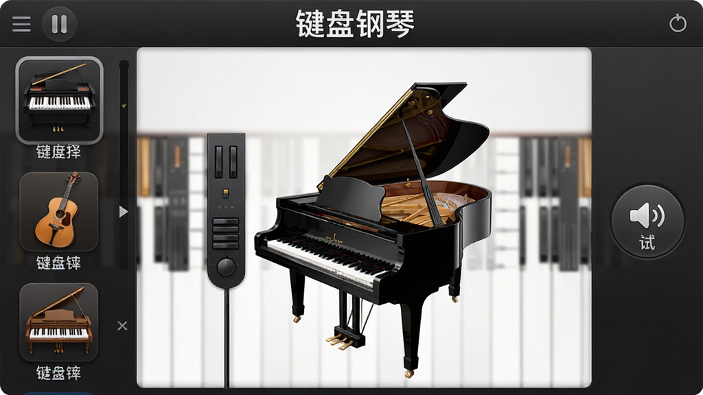 ���壺���̸�����������ɫѡ����棬չʾ��������ͼ�꣬�м��и���ͼ�������֣���ɫ�б��������У��Ҳ�Ϊ������ť���Ű棺ͼ�����������ֱ�ǩ��ȷ�����дʵ���ƽ��ϡ�ϸ�ڣ����涥����ʾ�����̸��١�������ÿ����ɫ��������Сͼ������ϸ�壬�ɾ����޶���Ԫ��