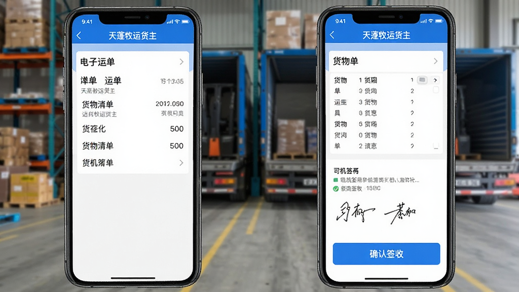 һ�š��������˻�����APP�����˵���ǩ�ս�����ֻ���ͼ����ʾ�˵����顢�����嵥��˾��ǩ������͡�ȷ��ǩ�ա���ť������Ϊ�ֿ�ж��������������ɫ�����ʸɾ����޶���Ԫ��