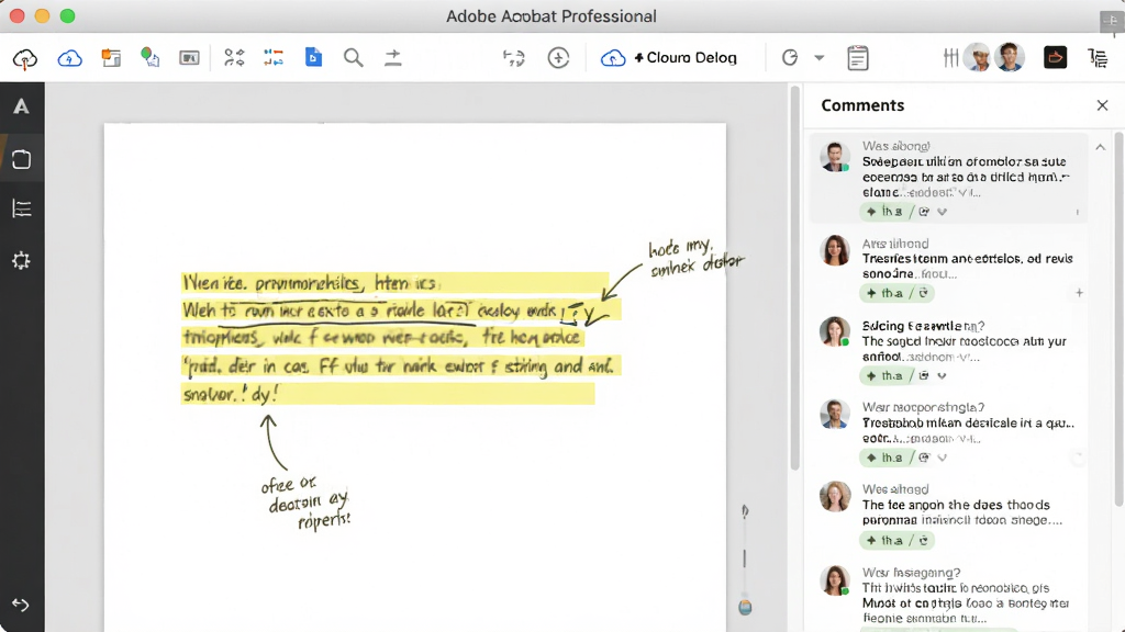 Adobe Acrobat Professional ��ͬ����Э����ע���棬�ĵ������л�ɫ������ע���Ҳ�ע������ʾ�������ۣ���������������ͬ��ͼ�꣬����ɫ�����£����ֱ�ƽ��������ִ���ϸ�����������ʸɾ�
