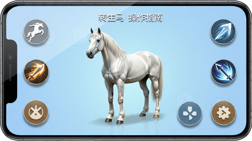 һƥ��ɫ����վ�������ֻ���Ļ�м䣬�ֻ������и��ֲ�����ťͼ�꣨����Ծ�����������ܣ��������ǵ���ɫ���䣬���沼������������࣬ϸ�ڰ�����Ļ���⡢��ť��Ӱ�����ʸɾ����޶���Ԫ�أ�ͼƬ����ʾ���֡�ת���� ����ָ�ϡ�