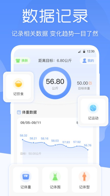 BMI���ؼ�¼���ֻ��� �ճ��������ݲ鿴