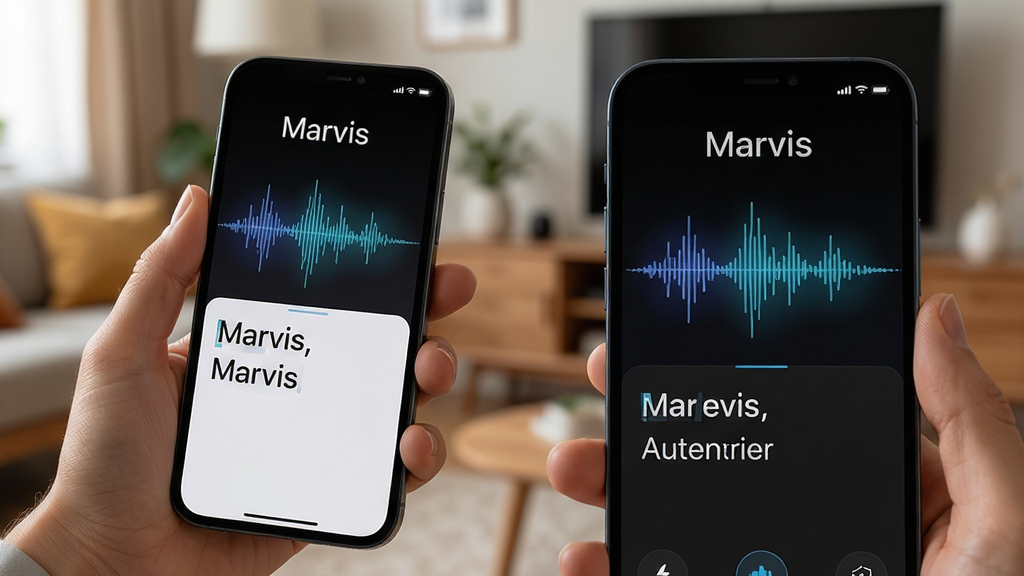 ���壺Marvis�������������������û������ֻ�˵������Ļ��ʾ��������������ʶ���������֣��û��ֲ���д���ֻ���Ļ���У�����Ϊ�Ҿӻ������Ű棺��Ļ�Ϸ���ʾ��Marvis���������·�Ϊʶ�����֡����дʵ����ܰ���Ƽ��С�ϸ�ڣ��������ζ�̬Ч�������������ɶ������ʣ����壬�ɾ��޶���Ԫ�ء�