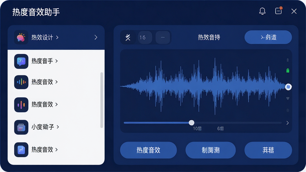 һ��չʾ�ȶ���Ч����������ĸ����ͼ�����沼�����������Ϊ��Ч�б����Ҳ�Ϊ���ε�����壬�������ִ���Լ��������ɫΪ��ɫ������ťԲ�����ֱ�ǩΪ���ȶ���Ч���֡������ʸɾ����޶���Ԫ�ء�