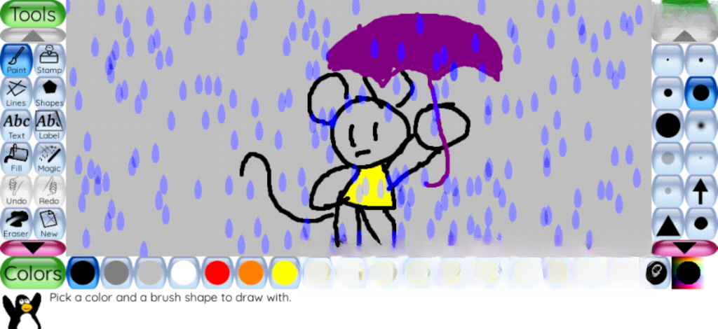 Tux Paint������˹�滭��0.9.33 ��ͯ�滭����