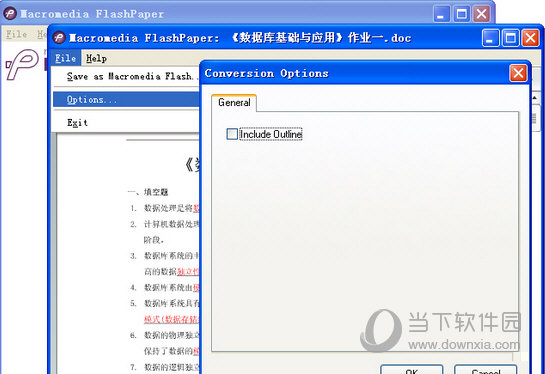 Macromedia FlashPaper ת�� ���� �̳�