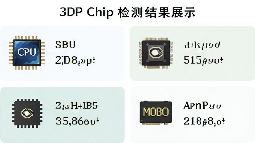 3DP Chip�����չʾͼ����ʾCPU�ͺš��������ơ��Կ��ͺţ���Ϣ�������룬ÿ��Ӳ�����ж�Ӧͼ�꣬������£����ʸɾ����޶���Ԫ��