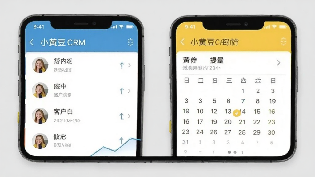 һ��չʾС�ƶ�CRM�ƶ��˽�����ֻ���ͼ����Ļ����ʾ�ͻ��б����������ѣ�����Ϊǳ��ɫ������࣬���ʸɾ����޶���Ԫ�أ�ͼƬ����ʾ��С�ƶ�CRM������