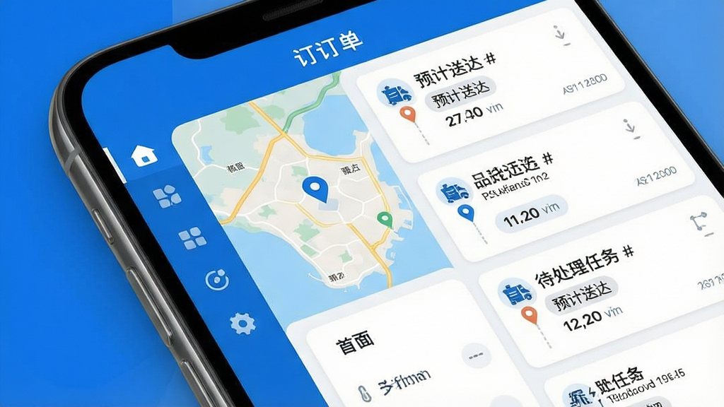 һ��չʾ�ƴ���APP���Ľ���ĸ�������ͼ������Ϊ�����ֻ���Ļ��д����Ļ��������ʾ������ͼ׷�ٽ���������������б������ֲ������ҷ�����ƣ����Ϊ���ܵ���ͼ�꣬�Ҳ�Ϊ������Ƭ��Ϣ�����������ִ���Լ��������Ϊ��ɫ����ϸ�ڰ�������λ�ñ����Ԥ���ʹ�ʱ���ǩ������ϸ��ɾ����޶���Ԫ��