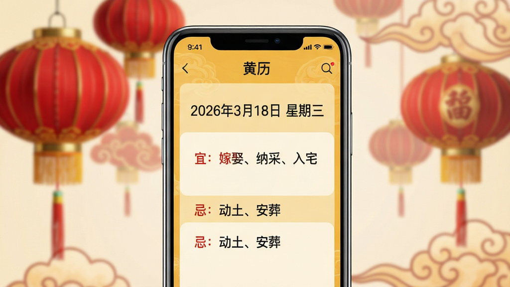 ���壺һ���������е������ֻ�����Ļ��������ʾ��������APP�������棬������ů��ɫΪ��ɫ����������ʾ��2026��3��18�� �����������·��С��ˣ���Ȣ���ɲɡ���լ���͡��ɣ����������ᡱ�Ⱥ�ɫ���ɫ���֣����ּ���������������黯�Ĺŷ��ɫ�����������������Ű棺�ֻ����У���������ͻ���������黯�����дʵ��ŷ��ϵ��ִ��Ƽ��С�ϸ�ڣ��ֻ���Ļ�����������ɼ���������ƾ�����ɫ�ʴ����г�����ʣ�8K���壬�ɾ��޶���Ԫ�ء�