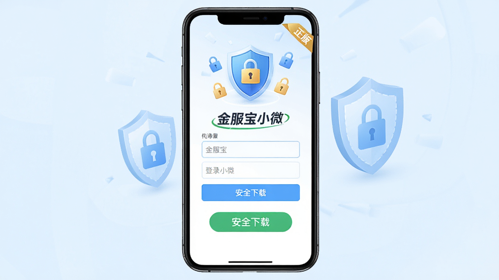 ���壺�ֻ���Ļ��ʾ�����С΢�ĵ�¼���棬�·��С���ȫ���ء���ť�����֣�������У������ǵ���ɫ���ж���ͼ�ꡣ�Ű棺����չʾ�����Ͱ�ť����񣺰�ȫ�ɿ�����ɫ����ɫ���䡣ϸ�ڣ���Ļ���С������С΢����������Χ������ͼ��͡����桱��ǩ�����ʣ����壬�ɾ����޶���Ԫ�ء�