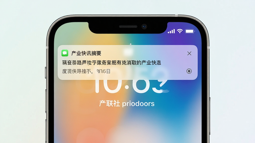 չʾ��������Ϣ����֪ͨ�Ľ��棬����Ϊ�ֻ��������棬��Ļ�Ϸ���ʾһ������֪ͨ���������Ϊ��ҵ��ѶժҪ������Ϊ����ɫ��ֽ��֪ͨ�������ɼ�������ִ���࣬����ͨ͸�ɾ����޶���Ԫ��