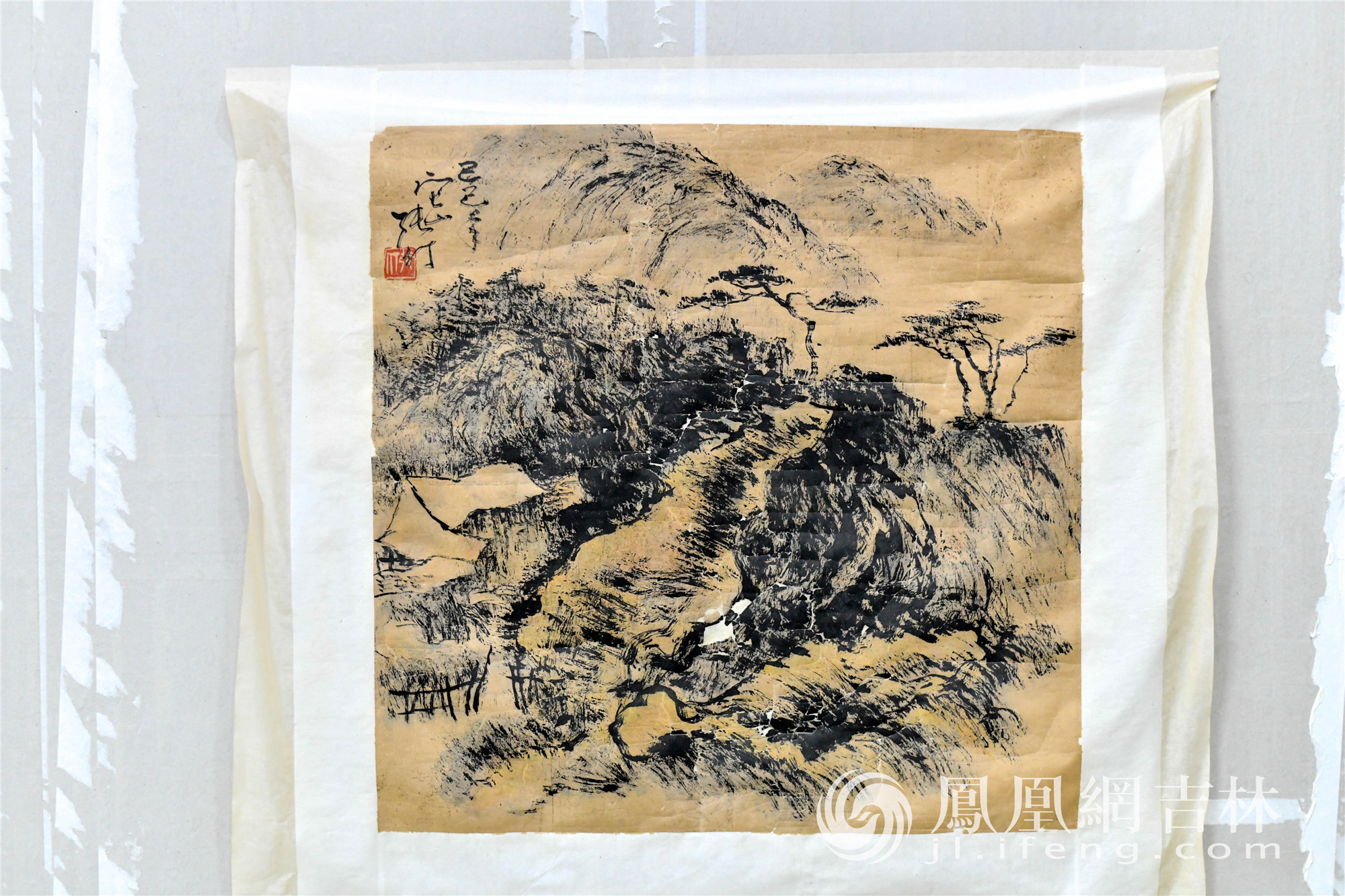 妙在装裱 补缀全色还原古画神韵