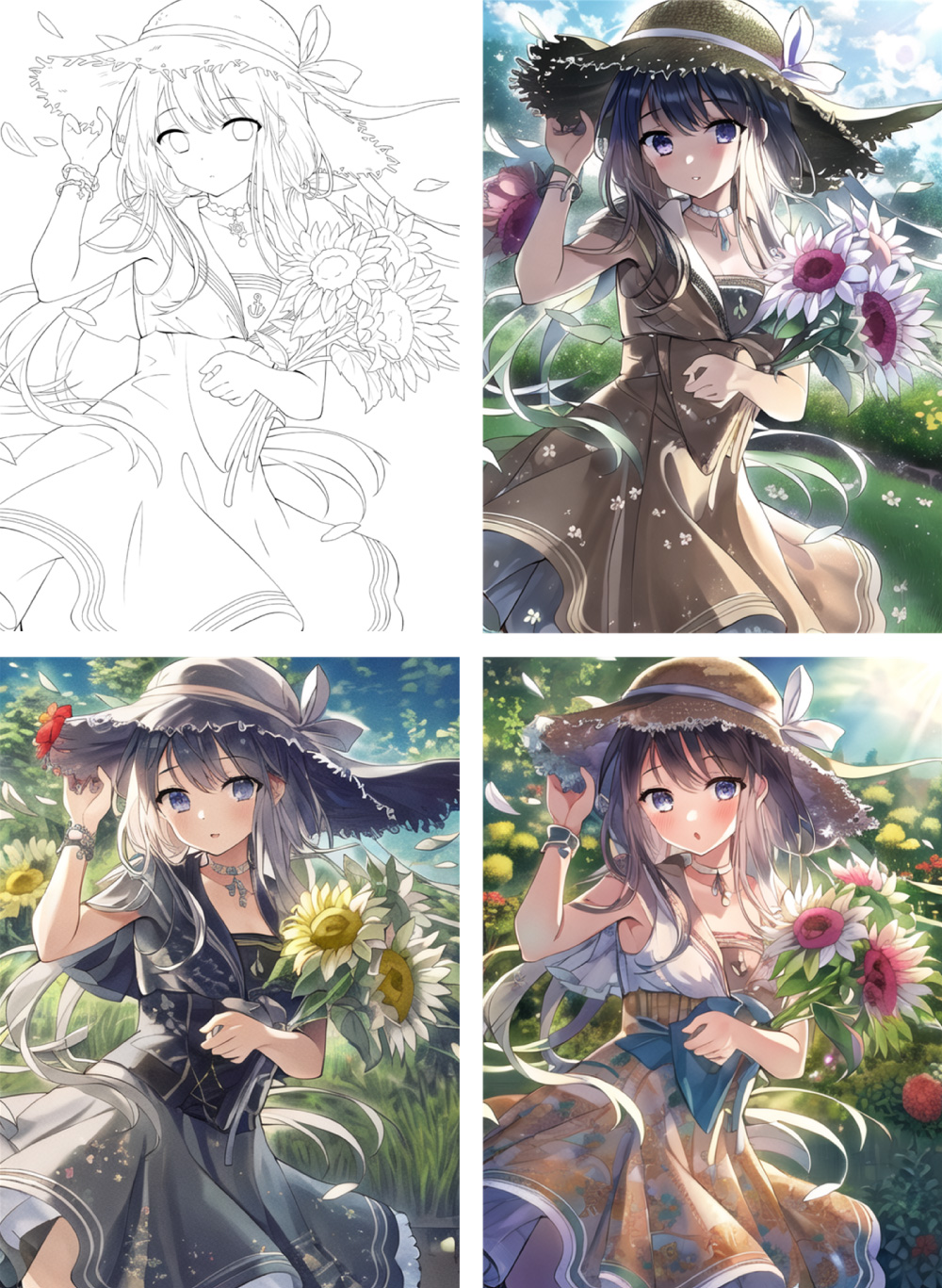 二次元绘画下载最新版安卓手绘练习作品
