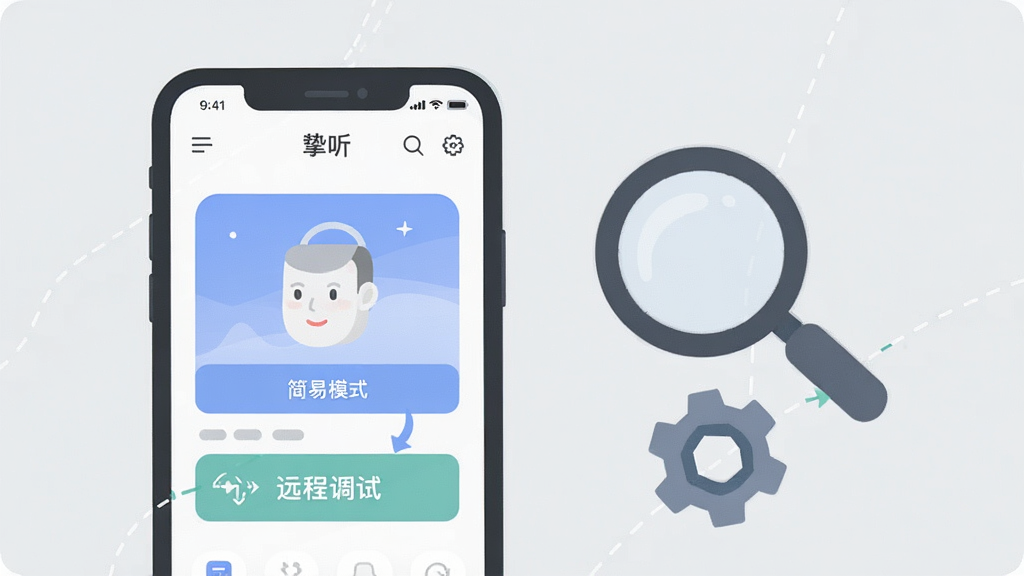 ����һ���ԡ�ֿ����APPʹ�ü���Ϊ����Ĳ�ͼ������չʾ�ֻ�APP�����棬�Ա��зŴ�ͼ������ó���ͼ�꣬����Ϊǳ��ɫ�����岼�ּ�����ˣ�����ƽ����ϸ����ǿ��������ģʽ���͡�Զ�̵��ԡ���ڣ����ʸɾ����޶���Ԫ��
