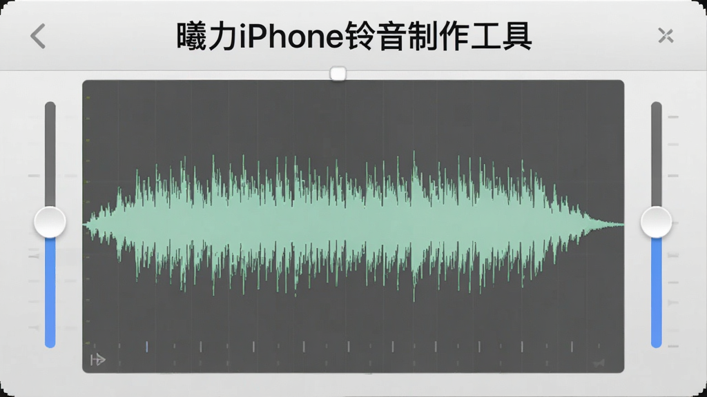 չʾ����iPhone�����������ߵ����ܲü��������棬����Ϊ��Ƶ����ͼ�����Ҹ���һ�������ǽ�ȡ��Χ������Ϊǳ��ɫ��������Ԫ����������ע������iPhone�����������ߡ����������ʸɾ���ϸ�ڷḻ��