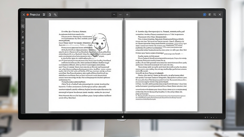 ��èPDF�Ķ���˫ҳ�Ķ�ģʽЧ��ͼ��������ʾ��չʾ������ҳ�ĵ���ҳ�����������������������Ӱ������Լ���񣬻���ϸ�壬�޶���Ԫ��