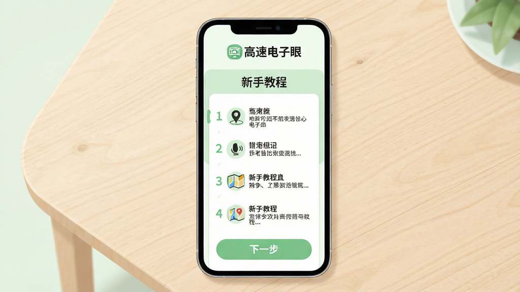 ���壺�ֻ�����չʾ�����ٵ����ۡ�ʹ�ý̳̽��棬��Ļ����ʾ�����ֽ̡̳�ҳ�棬��������˵�������֣��ֻ�λ�ڻ������룬����Ϊǳɫľ�����棬�ֻ���Ļ�����������Ű棺��Ļ�ڶ���Ϊ�����ٵ����ۡ�Logo���·�Ϊ�����б����ײ��С���һ������ť��������¼��Ĳ廭�������ǳ��ɫ���ɫ��ɫ����ϸ�ڣ��̳̲��������ֱ�ţ�����ͼ�꣬�綨λ����������ͼ�ȣ����������ɶ������ʣ�����ֱ��ʣ�ɫ����ͣ�����ɾ��޶���Ԫ�ء�