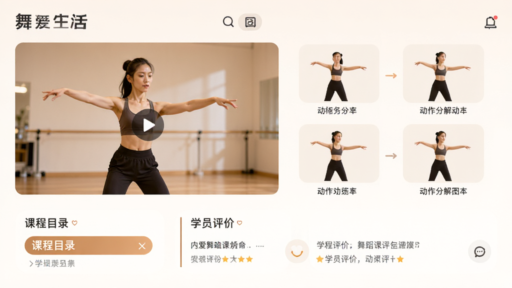 �谮����Ӧ�����赸�γ�����ҳʾ��ͼ���������ʦʾ����������Ƶ���ڣ��Ҳ��Ƕ����ֽⲽ��ͼ�⣬�·��пγ�Ŀ¼��ѧԱ���ۣ�����������ɫ����ů�����רҵ�����ʸɾ����޶���Ԫ�ء�