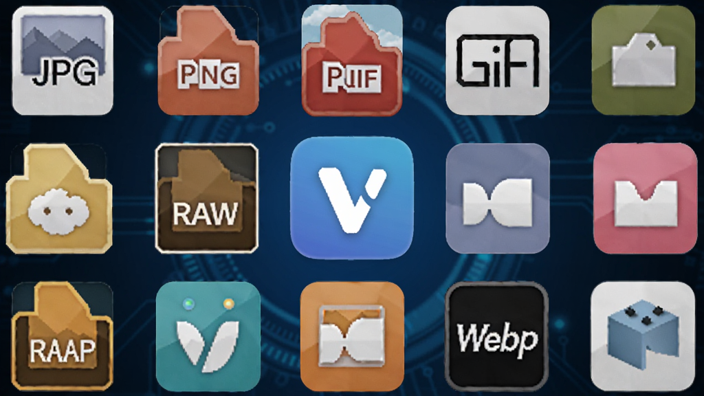 ����ͼƬ��ʽͼ�껷�����У�����ΪViewͼƬ�鿴��logo��ͼ�����JPG��PNG��GIF��WebP��RAW�ȣ�����Ϊ����ɫ�Ƽ��н��䣬ͼ���������������岼�ֶԳƣ����ʾ�ϸ