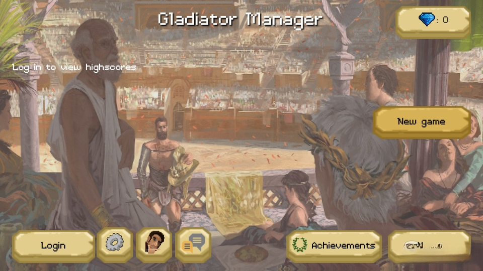 �Ƕ�ʿ����Gladiator Manager3.16.0b ģ�⾭Ӫ�Ƕ�ʿ