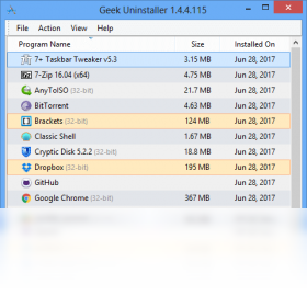 Geek Uninstaller1.5.0.163 ����ж�ع���