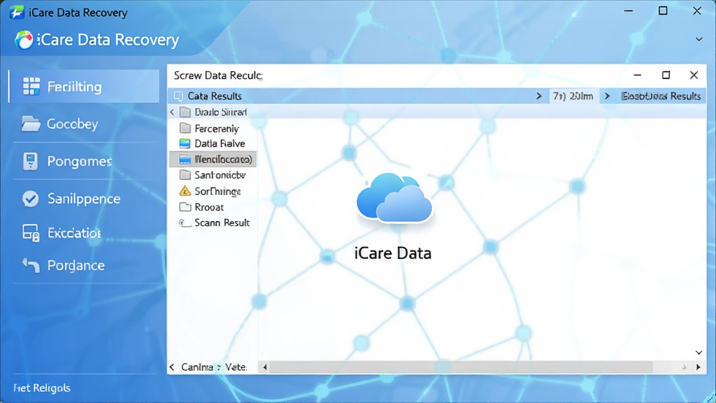 һ��չʾiCare Data Recovery����������ĸ����ͼ�����沼�����������Ϊ����ѡ��Ҳ�Ϊɨ����Ԥ��������Ϊǳ��ɫ�Ƽ��з�����������ִ������ʸɾ����޶���Ԫ�أ�ͼƬ�����ֱ�ע