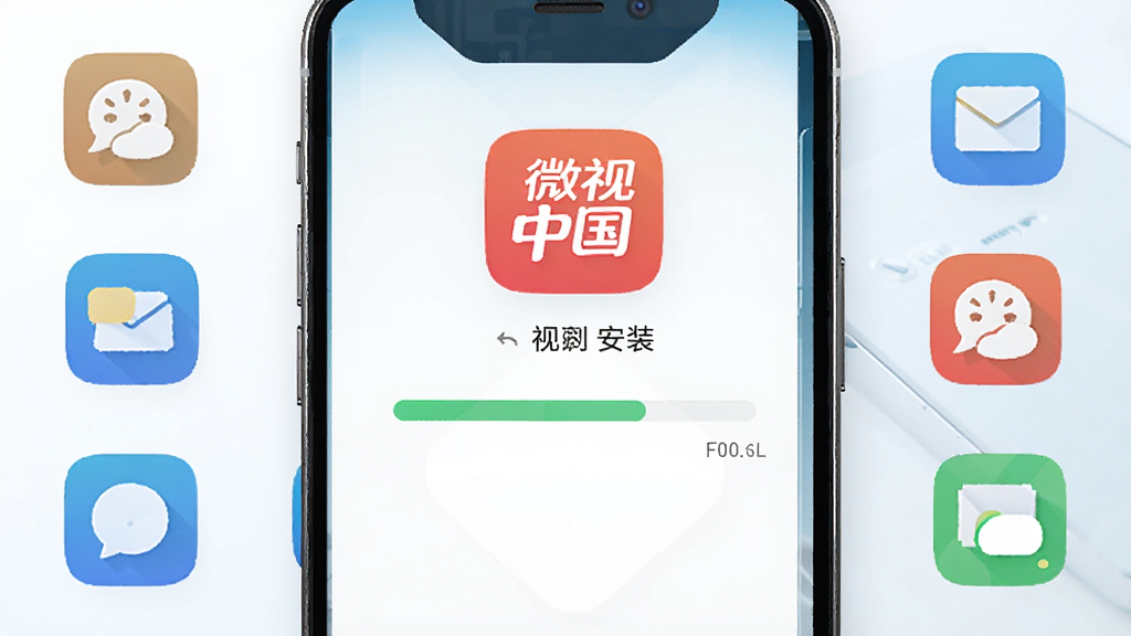 ΢���й�APP�İ�װ���棬�ֻ���Ļ����ʾ��װ������������Ϊ�������棬��Χ��Ӧ��ͼ�꣬�����������������������ɾ����޶���Ԫ��