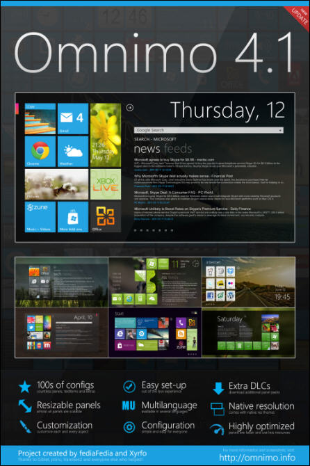Omnimo for Rainmeter9.0 ȫ����������
