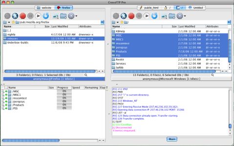 CrossFTP1.98.0 ��ƽ̨FTP�ͻ���