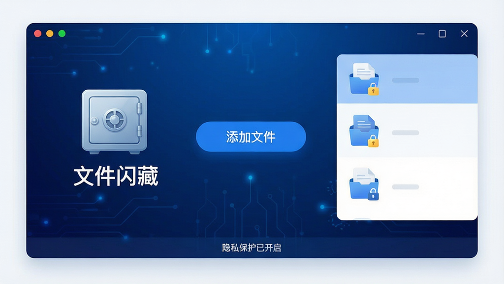 ���壺�ļ��������������棬չʾһ������ı��չ�ͼ��͡��ļ����ء�����������Ϊ����ɫ�Ƽ��н��䡣���֣�����������һ�����۵ġ������ļ�����ť���Ҳ��ļ��б���ʾ���������ص��ļ�ͼ�ꡣ�Ű棺������������ܰ�ť�����Ӿ����ġ�����ִ���ƽ����ƣ�ɫ��������Ϊ����ϸ�ڣ��ļ�ͼ���ϴ������α�ǣ�����ײ���ʾ����˽�����ѿ�����״̬�����ʣ�������Ⱦ���ɾ����޶���Ԫ��