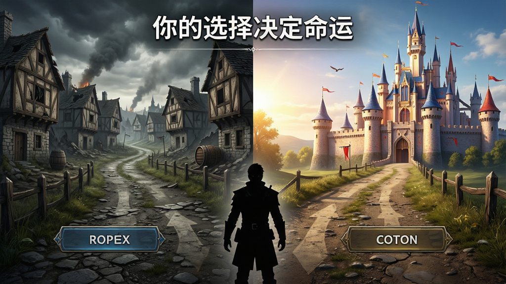 ���壺��Ϸ����ѡ����棬�������������ͬ����Ĳ�·��������ưܵĳ����ұ��Ƿ����ĳǱ����Ϸ���ʾ�����ѡ��������ˡ����֡����֣����ҷ����Աȣ�����λ�ڵײ����롣�Ű棺ѡ�ť����������͸�������С���񣺻���дʵ��񣬹�Ӱ�Ա�ǿ�ҡ�ϸ�ڣ���·ϸ�ڷḻ����ɫ��Ӱ���������ʣ�4K���壬�ɾ����޶���Ԫ�ء�