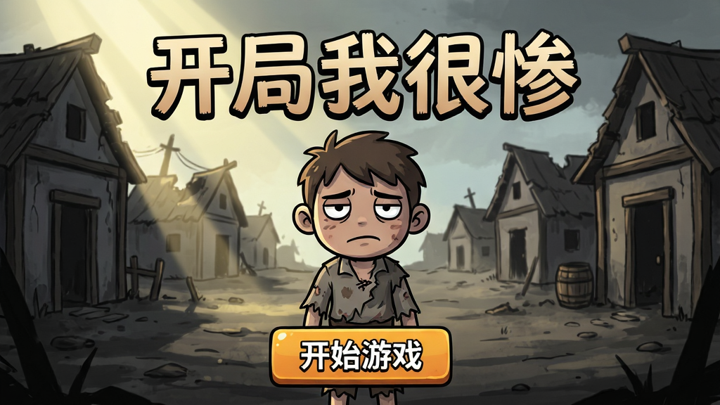���壺��Ϸ������չʾ��һ�������ƾ��·��Ŀ�ͨ��ɫվ�ڻ�����С��ׯǰ��ͷ����ʾ�������Һܲҡ���Ϸ���⣬�����·��С���ʼ��Ϸ����ť�����֣����й�ͼ����ɫλ�ڻ�������ƫ�£��������Ϸ�����ť�ڵײ����Ű棺������ˣ�������ô���������壬��ť��Ŀ����񣺿�ͨ�ֻ���ɫ��ƫ��������ϣ���Ĺ��ߡ�ϸ�ڣ���ɫ�������ε�����ᶨ����ׯ�ưܵ����������䡣���ʣ����壬�ɾ����޶���Ԫ�ء�