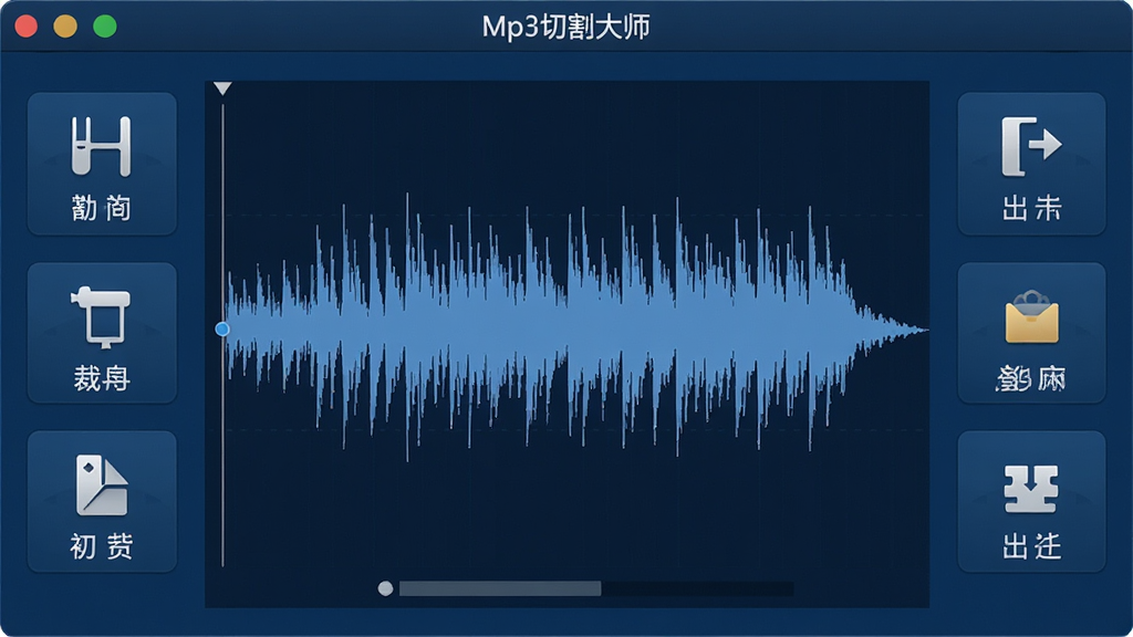 һ��չʾMp3�и��ʦ������ĸ����ͼ������������ʾ��Ƶ����ͼ���������и�ü��������ȹ��ܰ�ť�����岼�ּ�����ˣ���������ɫ����ɫ����ͼ������������ϸ�壬�ɾ��޶���Ԫ��