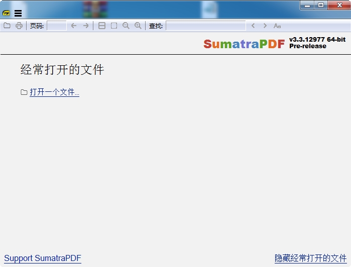 Sumatra PDF3.1.2 ��������PDF�Ķ���