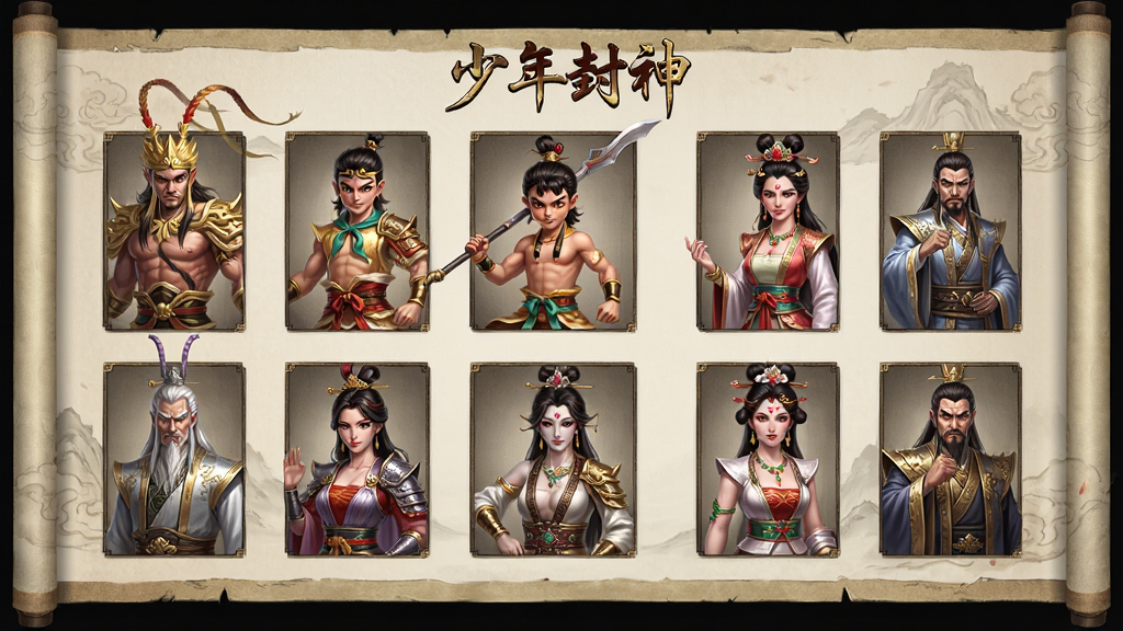 ���������Ϸ��ɫͼ�����棬չʾ��λ���ɽ�ɫ���棬������ꯡ���߸��槼��ȣ���ɫ�������룬����Ϊ�ŷ�����񣬲���������ɫ�ʵ��ţ�ϸ�ھ��£����ʸ��壬�ɾ��޶���Ԫ�أ�ͼƬ�ϴ������֡�������񡱡�