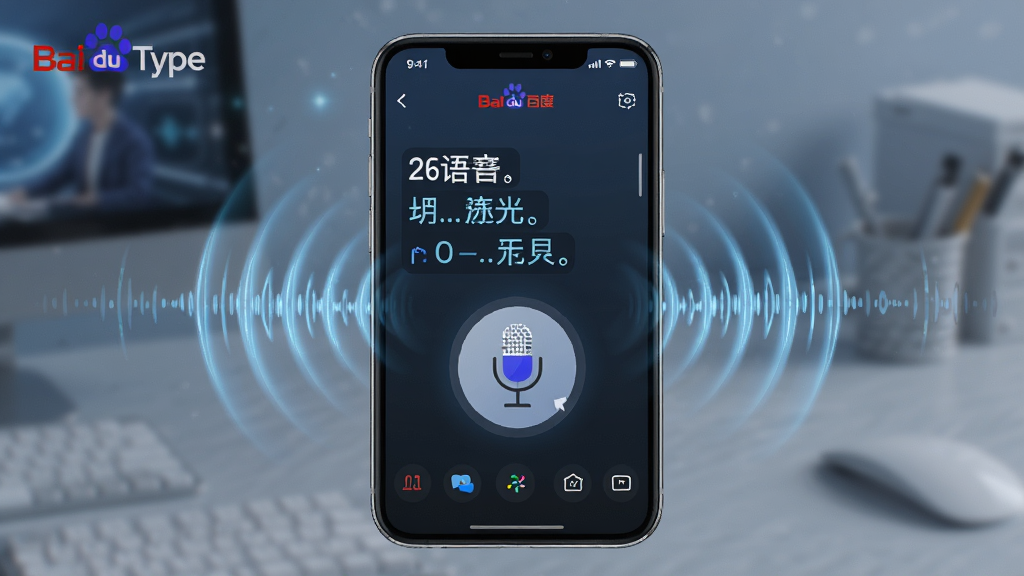 չʾBaidu Type�������볡��������Ϊ�ֻ���Ļ�ϵ���˷���棬��Χ������������Ч�����־��У����Ƽ��У�ϸ�ڰ���ʶ������������ʾ�����ʸ��塣