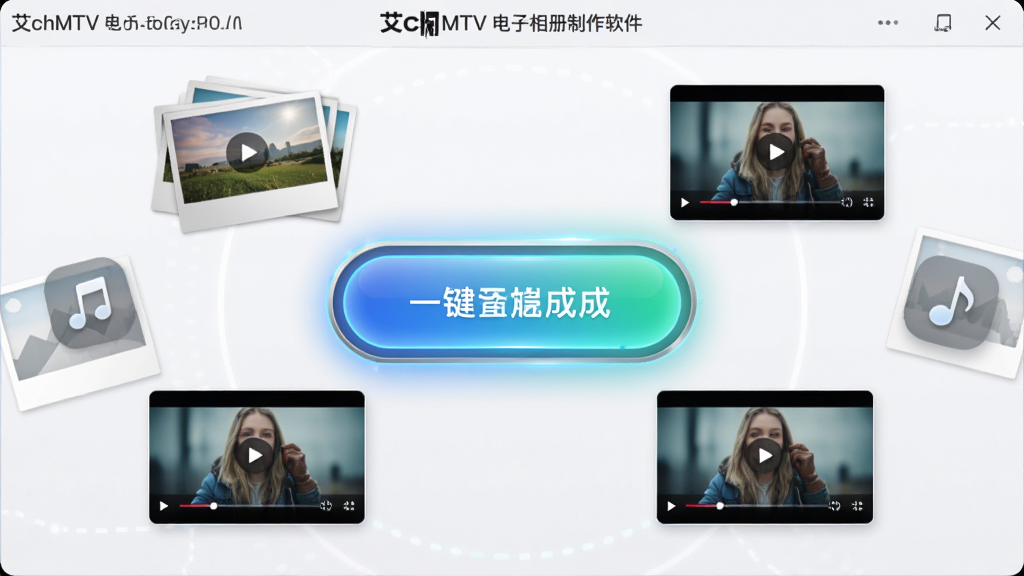 ���壺����MTV��������������������У�һ�����ɰ�ť������ʾ����Χ�������Զ����ɵ������ƵԤ�������֣�����Ϊ��ť�����ܷ�ɢ����Ƭ������ͼ�ꡣ�Ű棺������ˣ�ͻ�����Ĺ��ܡ���񣺿Ƽ������׺�����ϡ�ϸ�ڣ���ť���з���Ч������ƵԤ��������ʾ��̬���档���ʣ�������Ⱦ���ɾ��޶���Ԫ�ء�