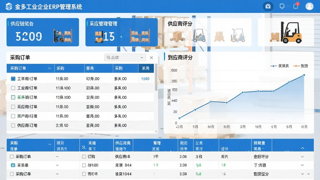 ��������Ϊ����๤ҵ��ҵERP����ϵͳ���Ĺ�Ӧ���������棬����ǲɹ������б����Ҳ�Ϊ��Ӧ�������뵽����������ͼ�������вֿ���ܺͲ泵ͼ�꣬�������·ֲ㣬�Ϸ���ͳ�ƿ�Ƭ���·�����ϸ���񣬷���ƽ����������ɫ��ϸ�����������ʸɾ����޶���Ԫ��