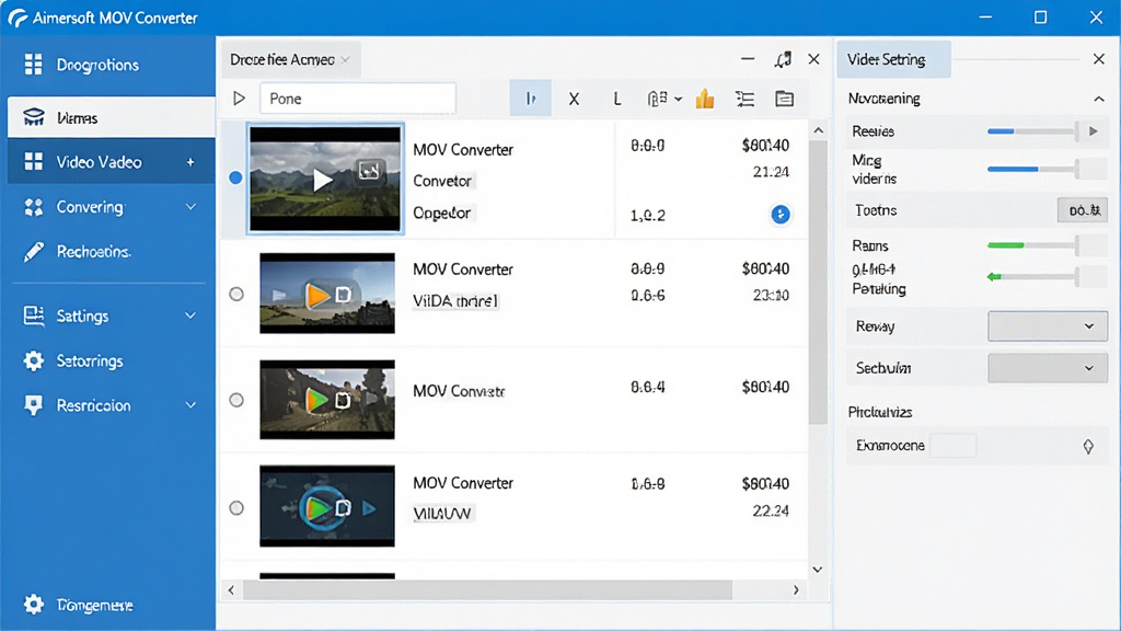 ��������ΪAimersoft MOV Converter����������˽���չʾ���������������Ϊ���ܵ��������Ҳ�Ϊ��Ƶ�ļ��б���ת�����������������ִ���Լ��ɫ��������Ϊ��������ɾ����࣬ϸ�ڴ�����רҵ�У������������޶���Ԫ��