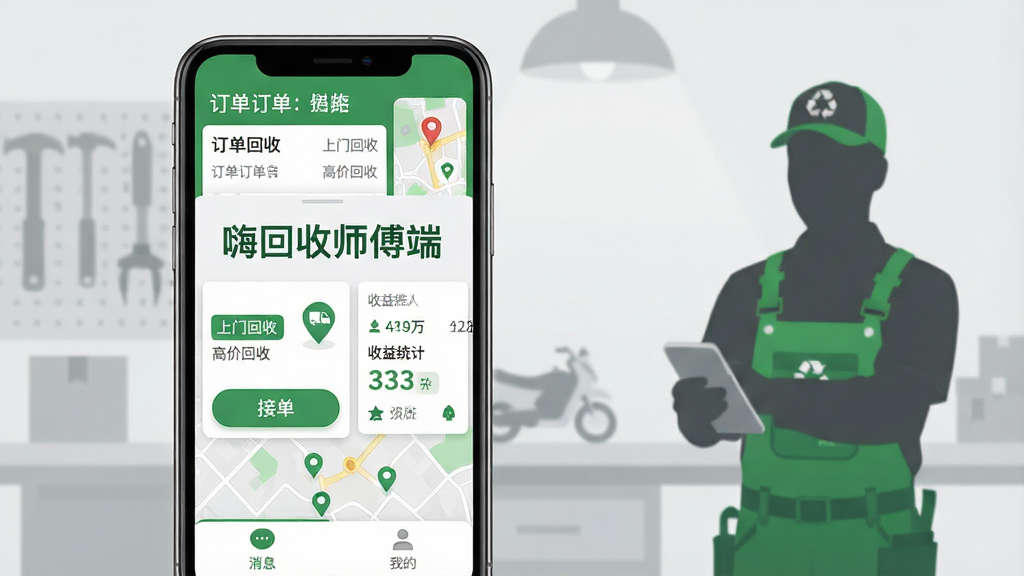 ���壺һ�������ֻ���Ļ��ʾ���˻���ʦ���ˡ������棬���涥���ж����б��͵�ͼ����ͼ�꣬�в��нӵ���ť������ͳ�ƿ�Ƭ���ײ�����Ϣ���ҵĲ˵������֣��ֻ�����ƫ�󣬱���Ϊǳ��ɫ�����������Ҳ��л���ʦ�������Ӱ���Ű棺�����������������˻���ʦ���ˡ�����ͻ��������ͼ���������롣���дʵ���ƽ��ϣ�ɫ������ɫ�Ͱ�ɫΪ�������ﻷ�����Ч��ϸ�ڣ��ֻ���Ļ�϶�����Ƭ�С����Ż��ա����߼ۻ��ա���ǩ����ͼ����ʾ������λ�㡣���ʣ�������Ⱦ���ɾ��޶���Ԫ�ء�