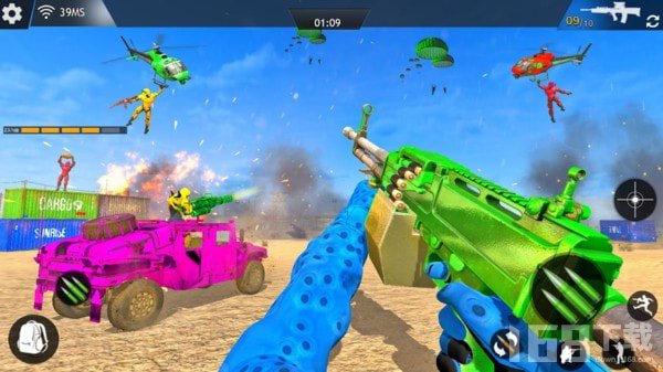 FPS�����������Ϸ-���ֲ���Ϸ ��׿�� ��ɫ ���� ��ͼ