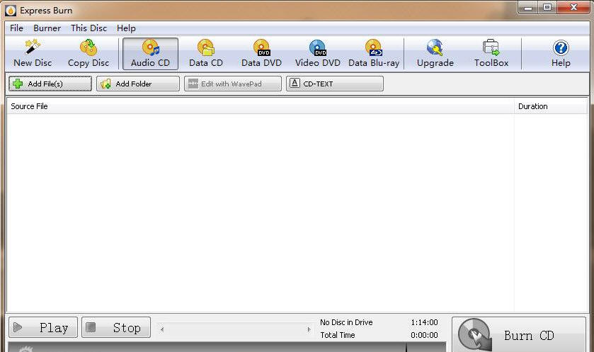Express Burn1.0.0 ���̿�¼����
