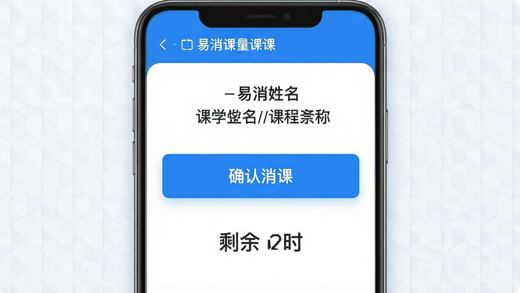 ���壺������App�����β������棬��ʾ��ȷ�����Ρ���ť�Ϳ�ʱ���������֣�������У���ťͻ�����Ϸ���ʾѧԱ�����Ϳγ����ƣ��·�Ϊʣ���ʱ���֣��Ű棺�����������Ϣ�㼶��������������Լ��������ɫ��ϸ�ڣ���ťΪ��ɫ������������ϸ΢�������������ʣ����壬�ɾ����޶���Ԫ��