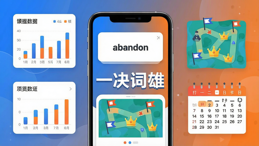 ���壺һ������APP����չʾ��һ���ֻ���Ļ����ʾ���ʿ�Ƭ�봳�ص�ͼ������Ϊ�������ɫ���ɫ�����������С�һ�����ۡ����������֣��ֻ����У���Χ����ѧϰ����ͼ������������Ű棺����ִ�����Ϣ�㼶��������񣺱�ƽ���廭�磬ɫ��������ϸ�ڣ����ʿ�Ƭ��д�š�abandon������ͼ����������ʹ�ͼ�꣬���ʣ����壬�ɾ����޶���Ԫ��