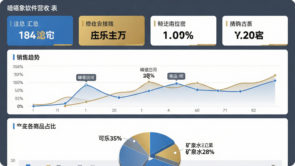 ���壺��������Ӫ�ձ������棬������״ͼ���ͼ�����֣�����Ϊ�������ֿ�Ƭ���в�Ϊ������������ͼ���ײ�Ϊ����Ʒռ�ȱ�ͼ���Ű棺ͼ����ǩ���������ּӴ�ͻ������������࣬�������ɫ��׺��ϸ�ڣ�����ͼ��ע��ֵ���ڣ���ͼ����ʾ������35%������Ȫˮ28%�������ʣ��߷ֱ��ʣ��ɾ��޶���Ԫ�ء�