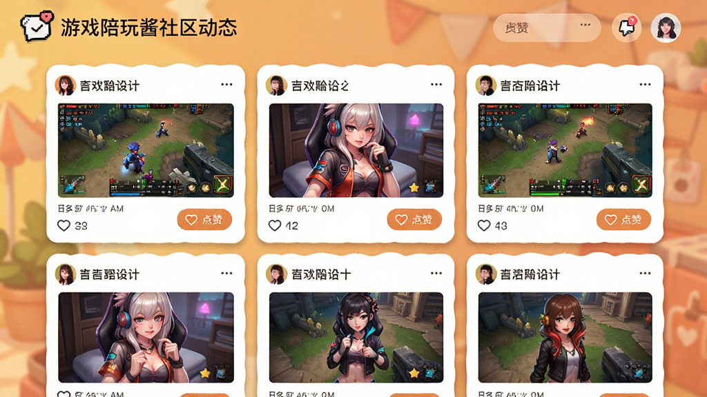 ��Ϸ���潴������̬���棬��ʾͼ�������б�������Ϸ��ͼ���������۰�ť������Ϊůɫ������Ƭʽ���֣����÷��ϸ�ڷḻ�����ʸ��壬�ɾ��޶���Ԫ��