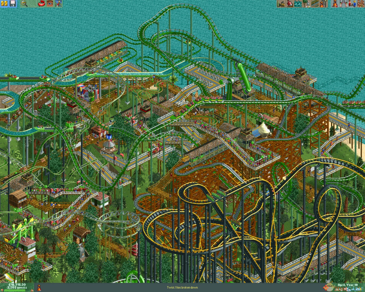 ��ɽ�����RollerCoaster Tycoon �ο��������� ԰������ ���������